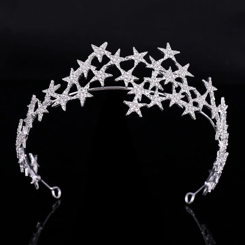 Constellation Rhinestone Tiara - Festigal