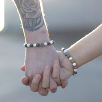 Set of 2 Gemstone Friendship Bracelets