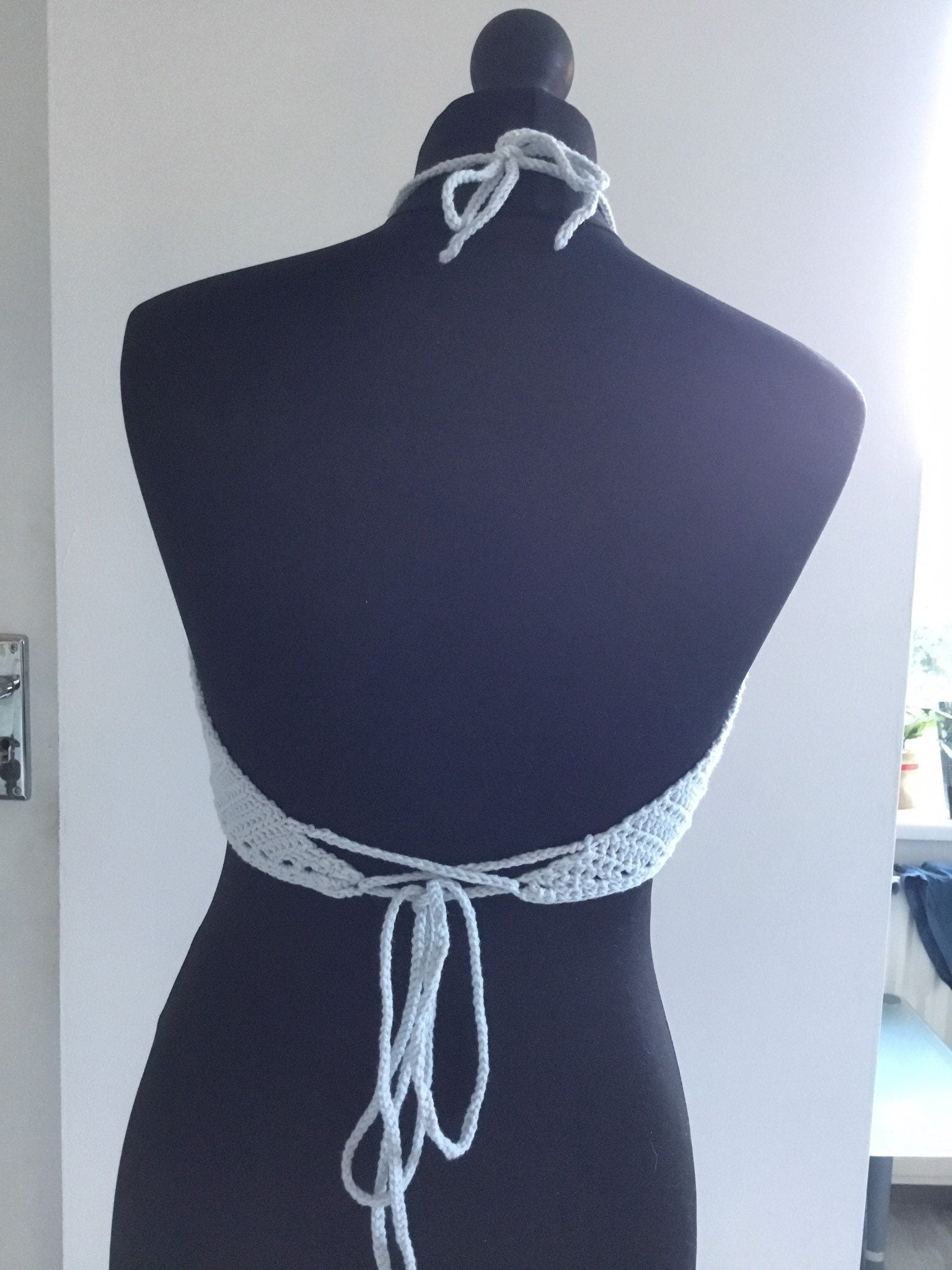 Crochet Festival Halter Top - Handmade - Festigal