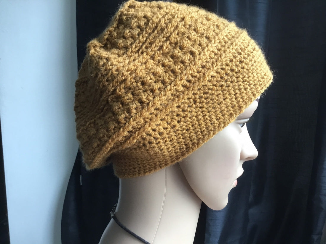 Handmade Crochet Bisque Beanie - Festigal