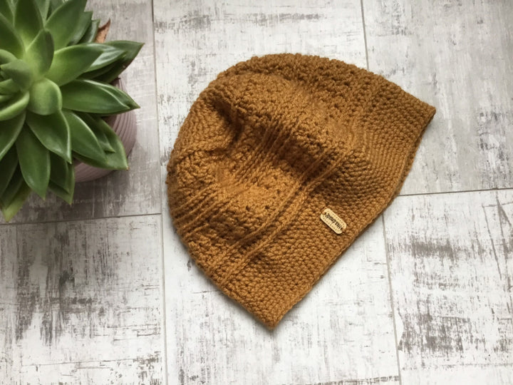 Handmade Crochet Bisque Beanie - Festigal