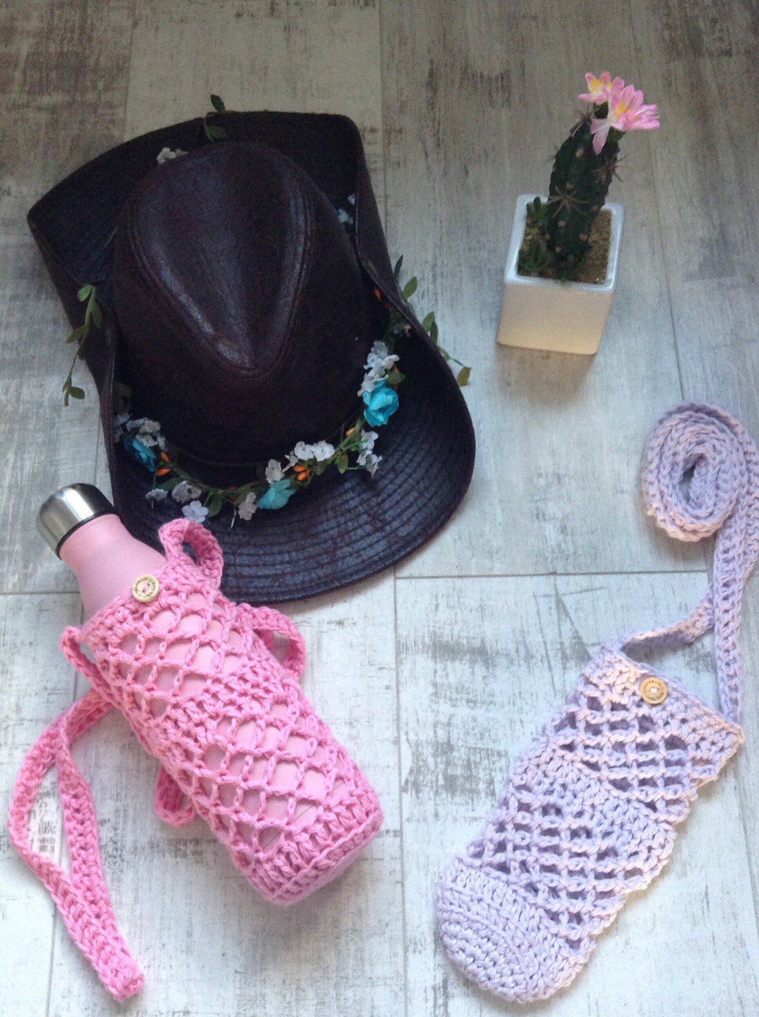 Handmade Water Bottle Carrier. - Festigal