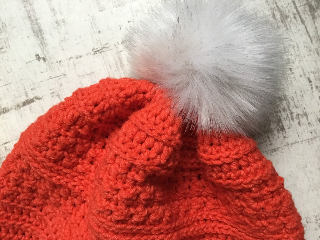 Handmade Slouchy Beanie with Handmade Label - Festigal