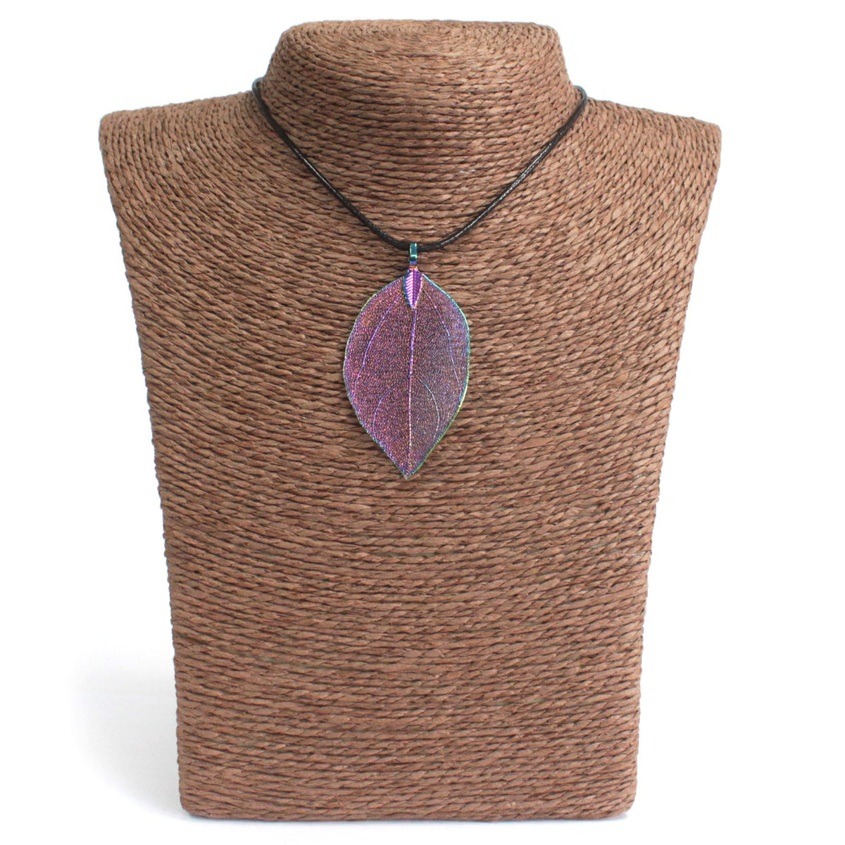 Bravery Leaf Necklace - Gold or Silver