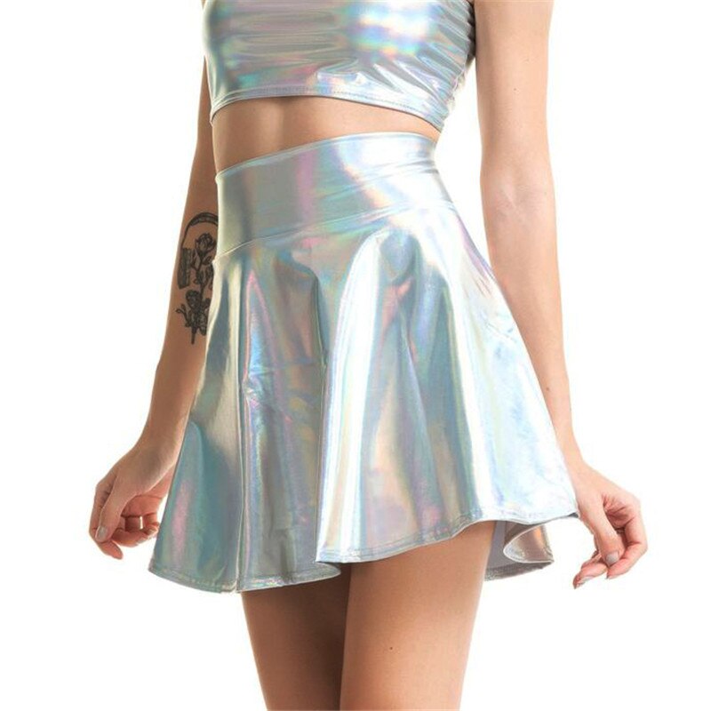 Holographic Silver Two Piece Set - Festigal