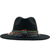 Wide Brim Fedora Hat - Festigal