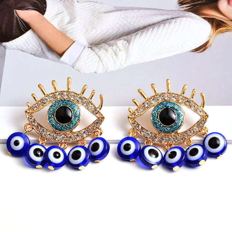 Nazar Eye Earrings