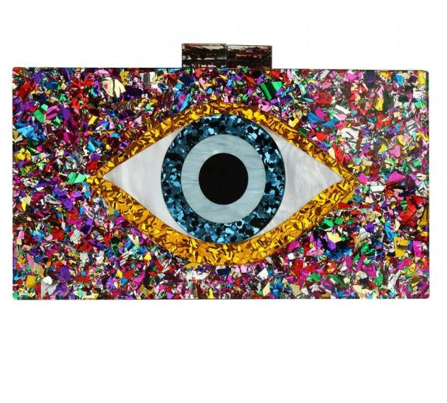 Sparkling Eye Clutch Bag - Festigal
