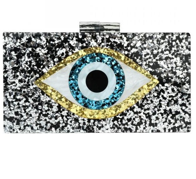 Sparkling Eye Clutch Bag - Festigal
