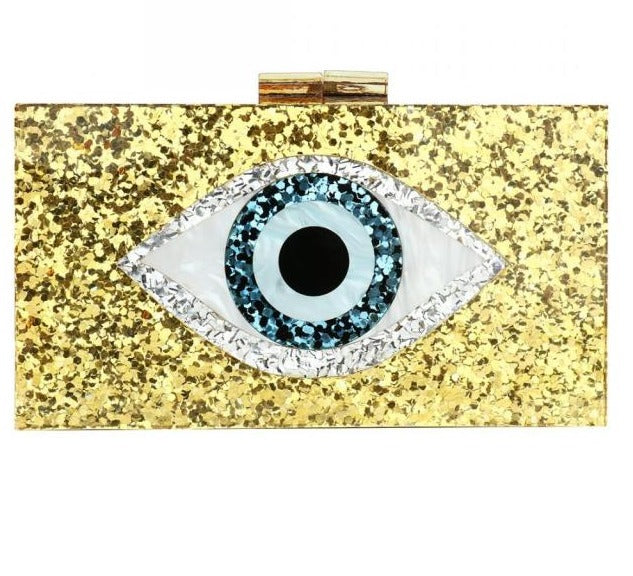 Sparkling Eye Clutch Bag - Festigal