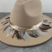 Western Stlye Boho Fedora Hat - Festigal