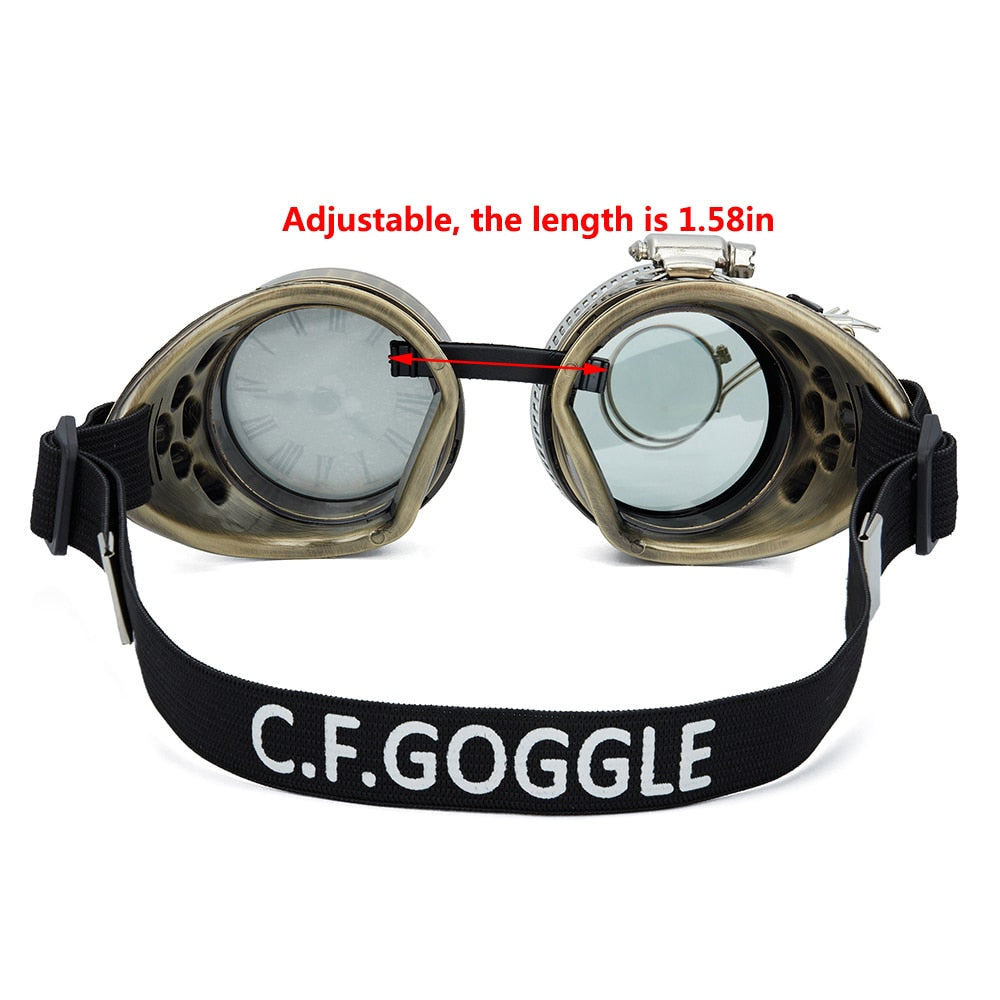 Steampunk Retro Festival Goggles - Festigal