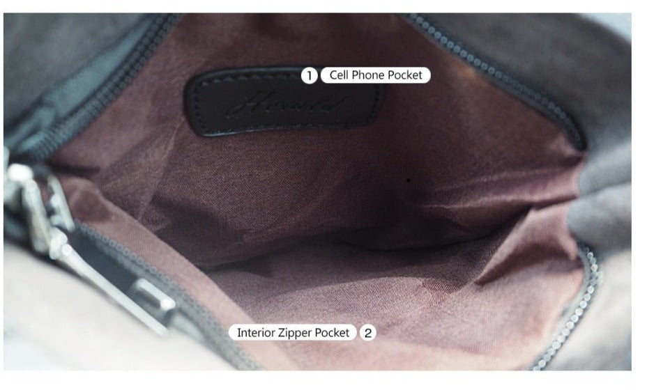 Fringe and Feather Tasselled Shoulder Bag
