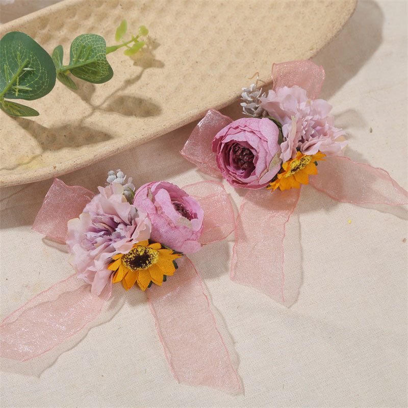 Bohemian Statement Flower Earrings - Festigal
