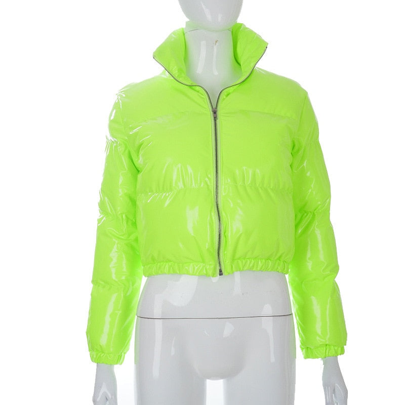 Neon Puffer Jacket