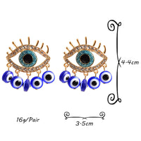 Nazar-Auge-Ohrringe