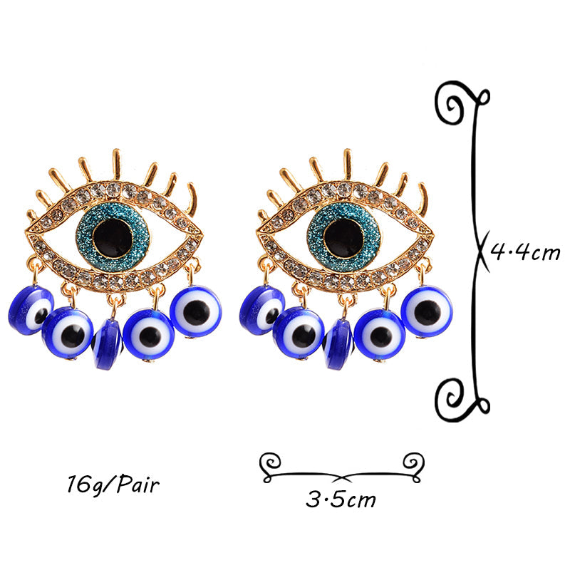 Nazar Eye Earrings - Festigal