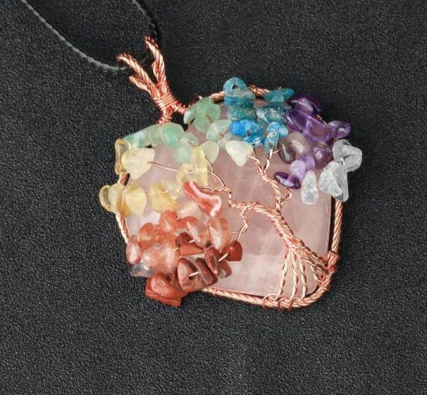 Tree Of Life Stone Necklace - Festigal