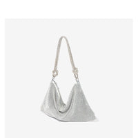 Sparkling Silver Clutch Bag
