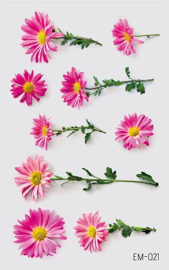 Waterproof Flower Tattoo Stickers - Festigal
