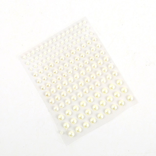 Sparkling Rhinestone Facial Art Stickers - Festigal