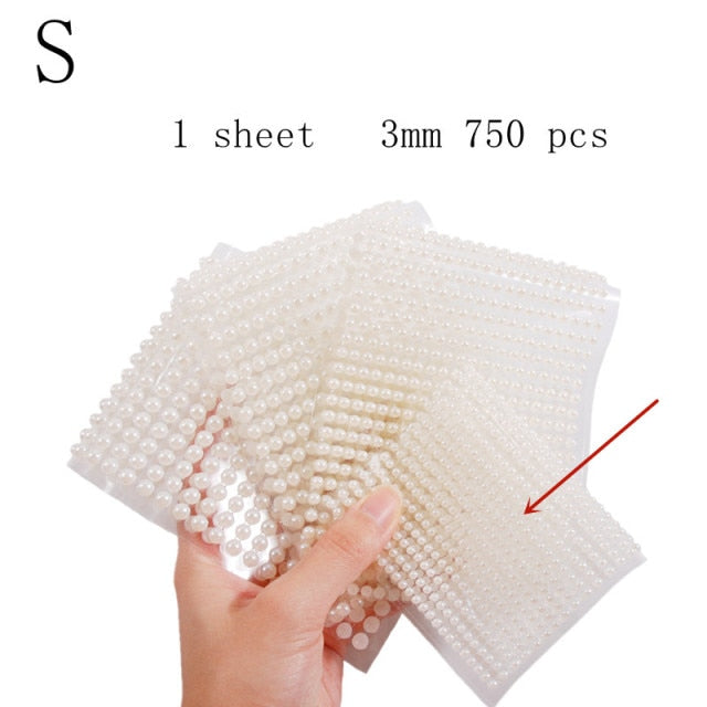 Sparkling Rhinestone Facial Art Stickers - Festigal