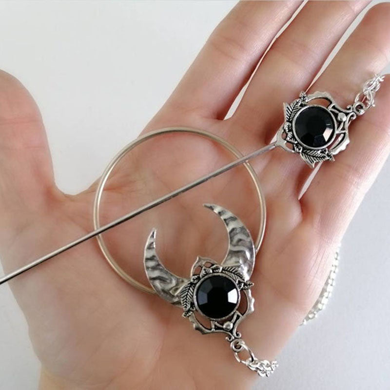 Celtic Goth Style Hair Sticks - Festigal