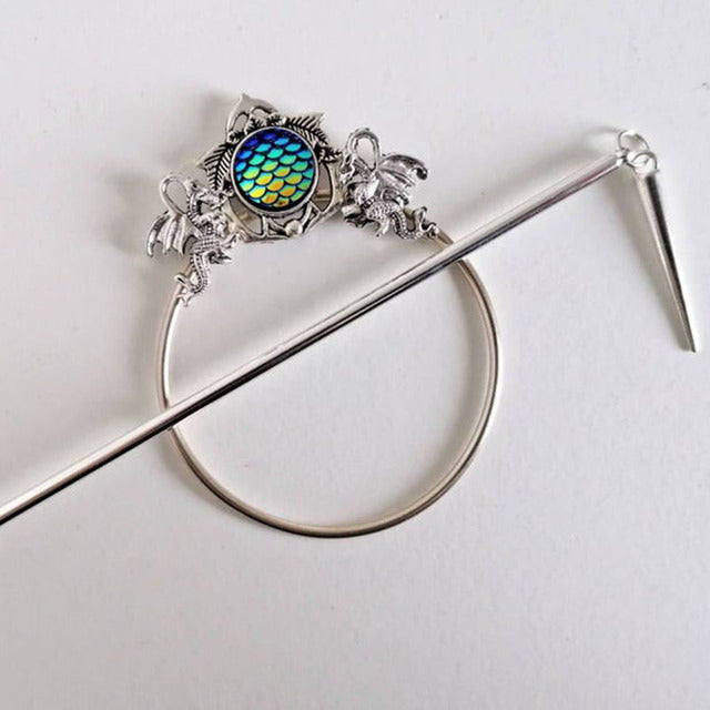 Celtic Goth Style Hair Sticks - Festigal