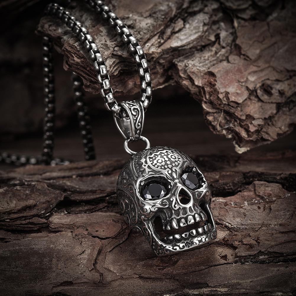Skull Pendant Necklace - Festigal